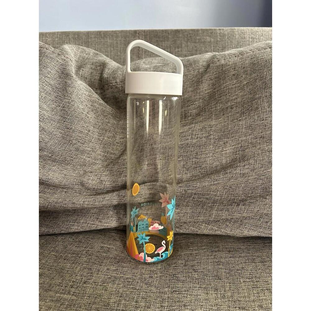 Starbucks You Are Here Collection Florida 18.5 oz Glass Bottle - Picture 2 of 7